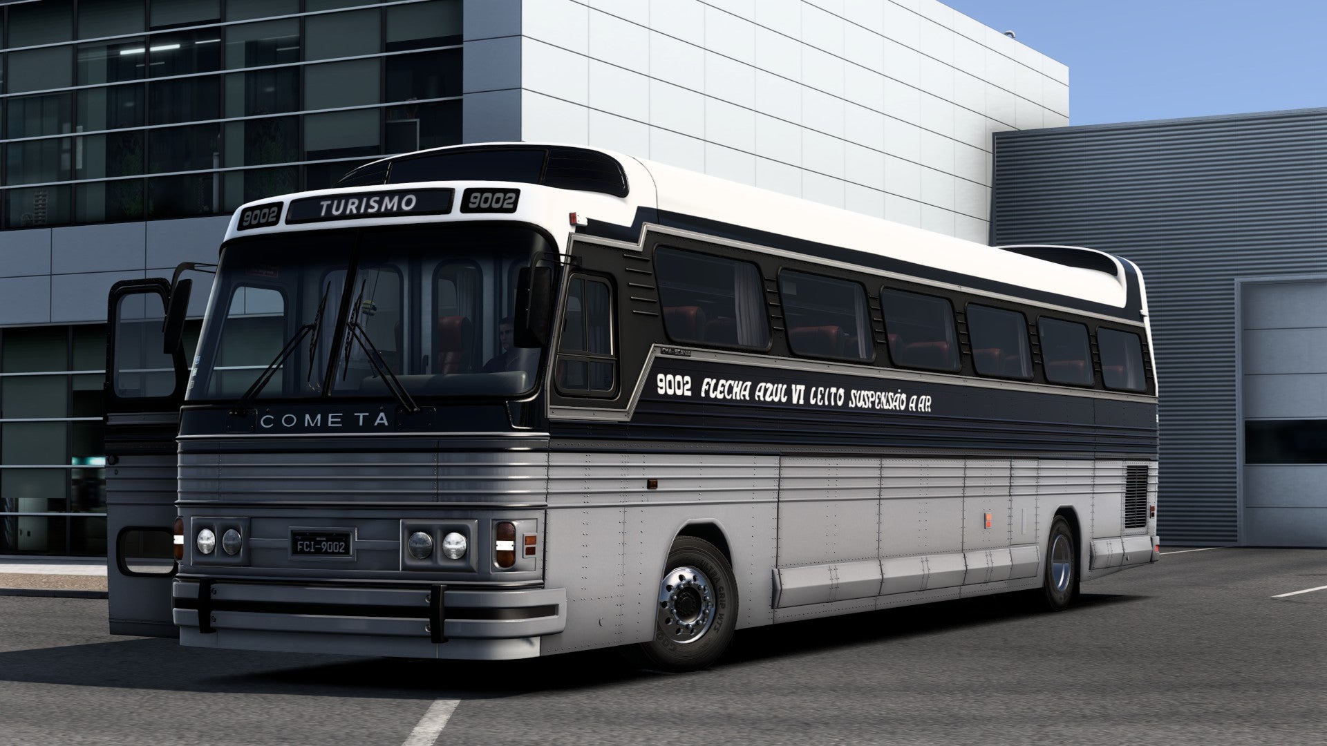 ETS2 Mod Bus CMA Scania Flecha Azul VI Leito