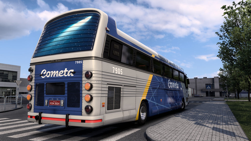 ETS2 Mod Bus CMA Scania Flecha Azul VI Leito
