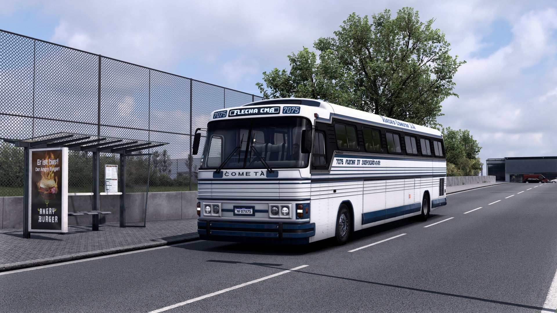 ETS2 Mod Bus CMA Scania 4x2 Flecha Azul II