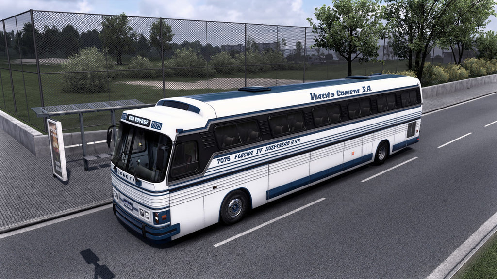 ETS2 Mod Bus CMA Scania 4x2 Flecha Azul II