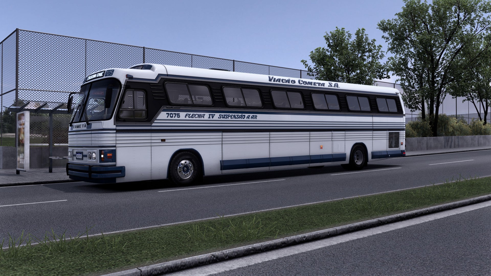 ETS2 Mod Bus CMA Scania 4x2 Flecha Azul II