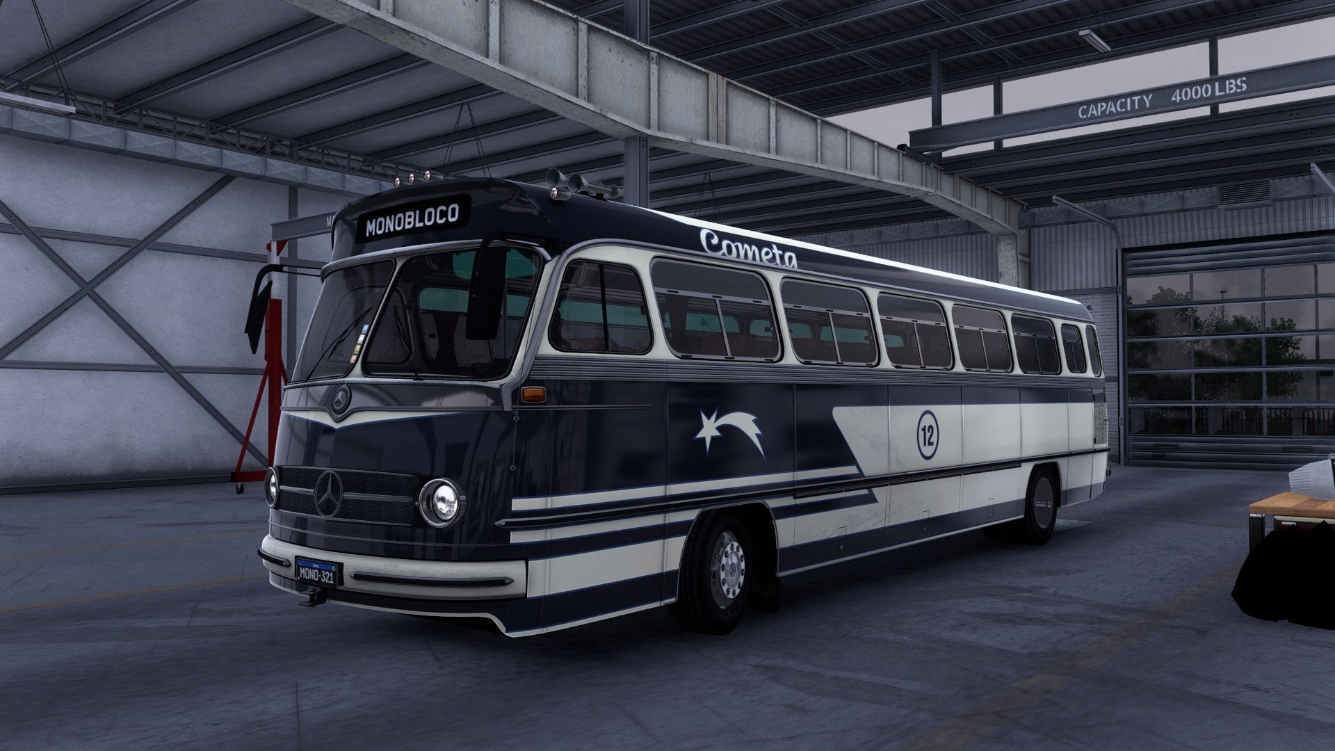 ETS2 Mod Bus Monoblobo O-321 4x2 Mercedes-Benz