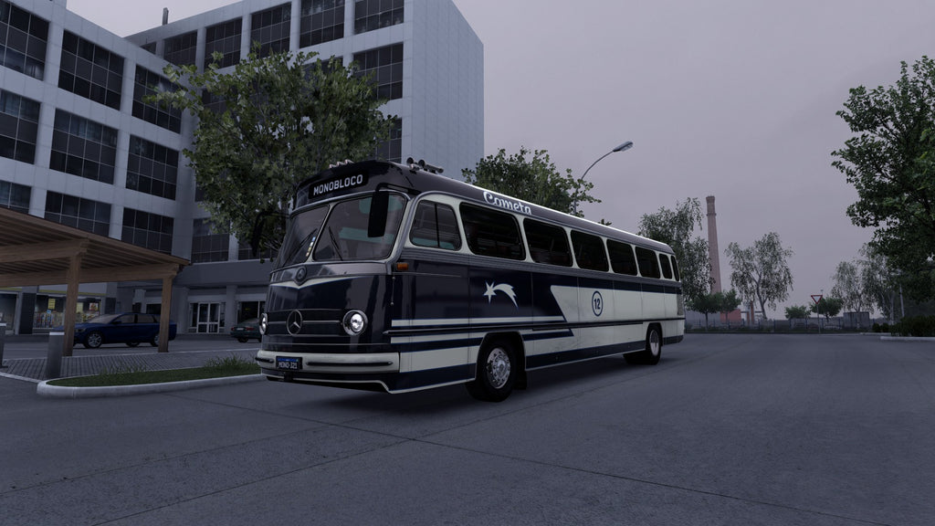 ETS2 Mod Bus Monoblobo O-321 4x2 Mercedes-Benz