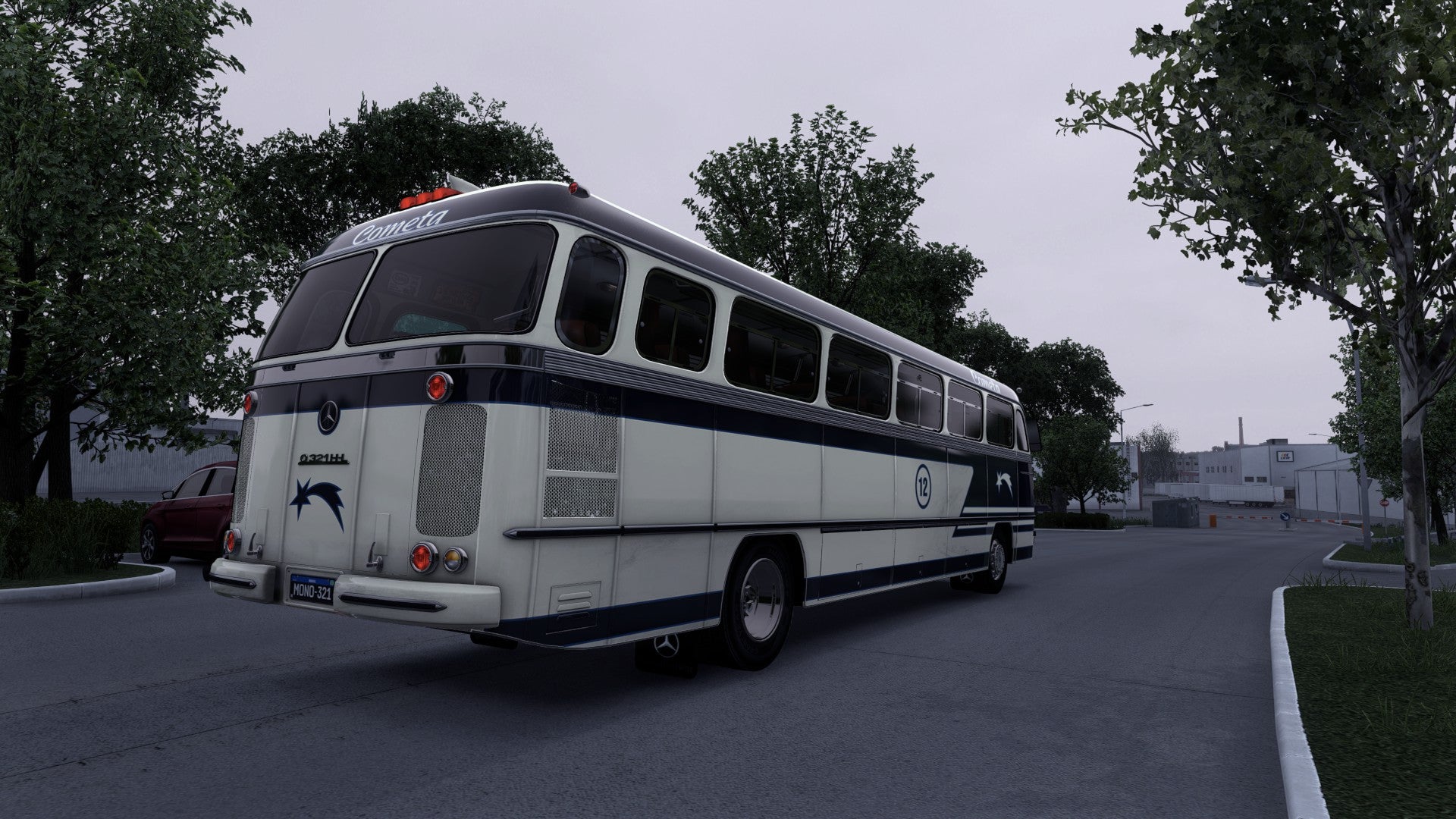 ETS2 Mod Bus Monoblobo O-321 4x2 Mercedes-Benz