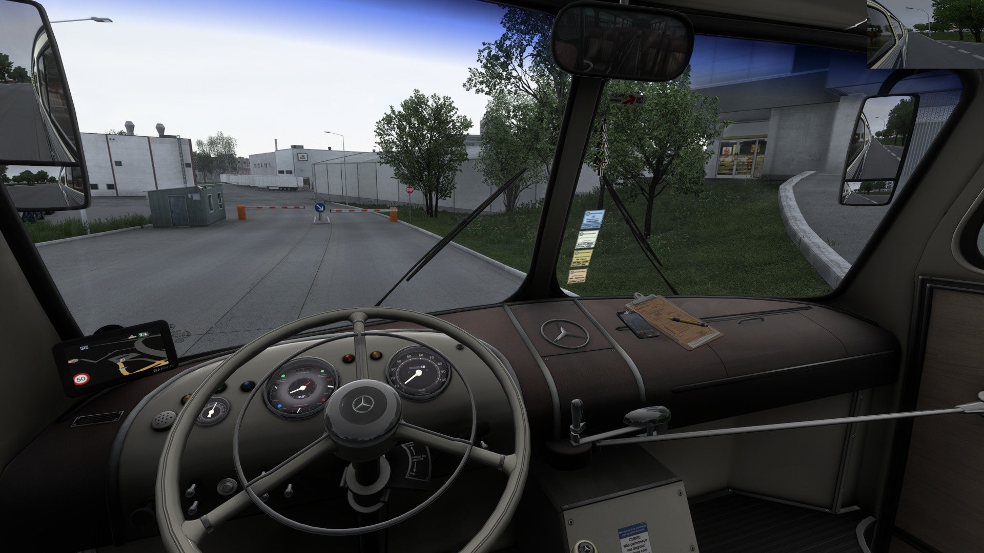 ETS2 Mod Bus Monoblobo O-321 4x2 Mercedes-Benz