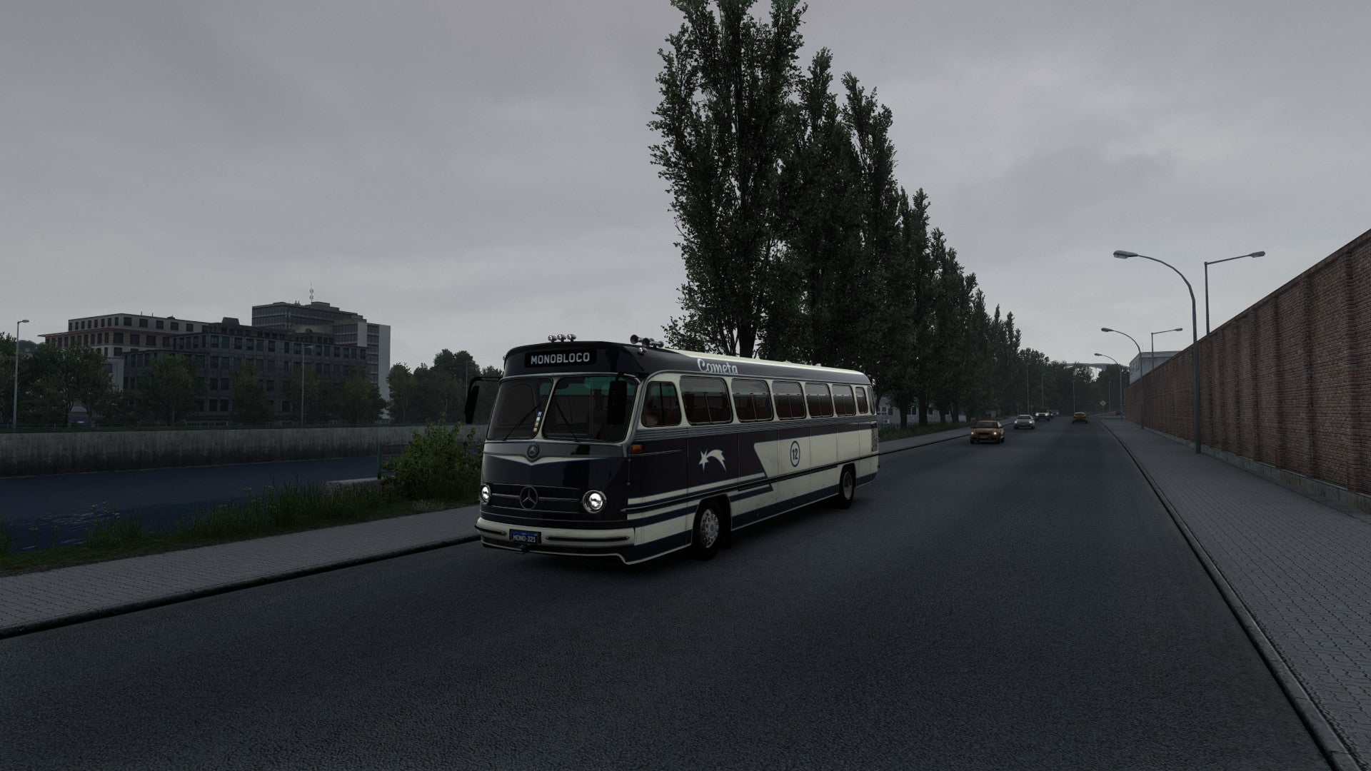 ETS2 Mod Bus Monoblobo O-321 4x2 Mercedes-Benz