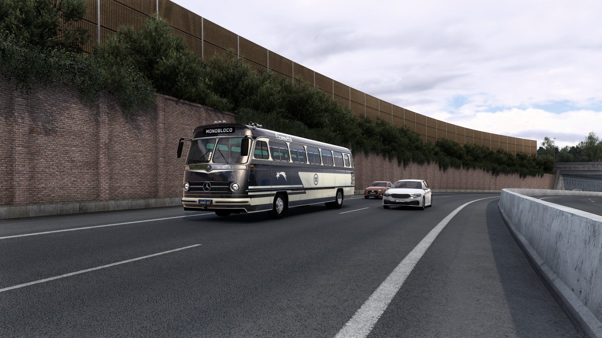 ETS2 Mod Bus Monoblobo O-321 4x2 Mercedes-Benz