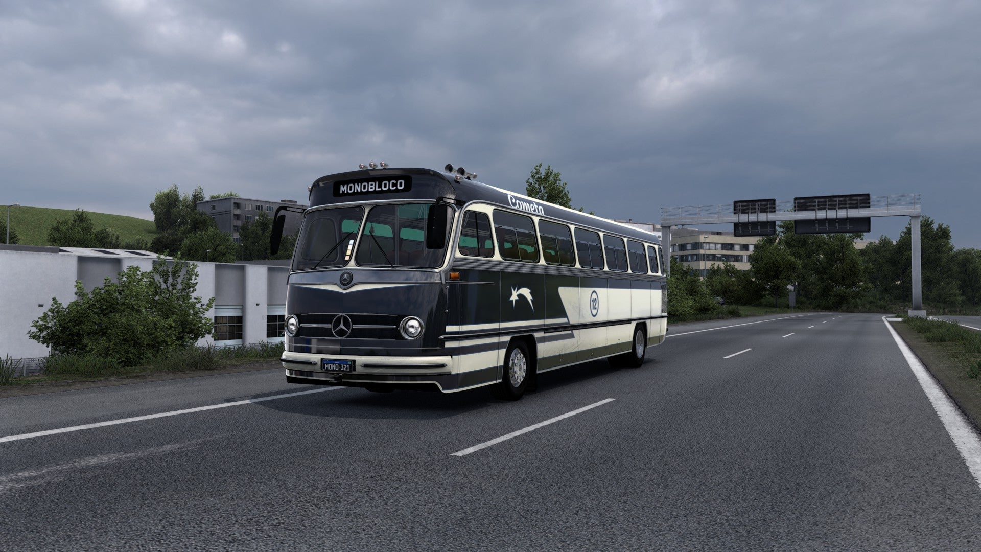 ETS2 Mod Bus Monoblobo O-321 4x2 Mercedes-Benz