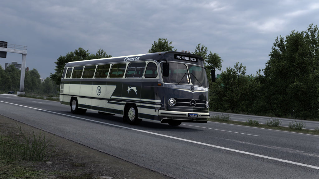 ETS2 Mod Bus Monoblobo O-321 4x2 Mercedes-Benz