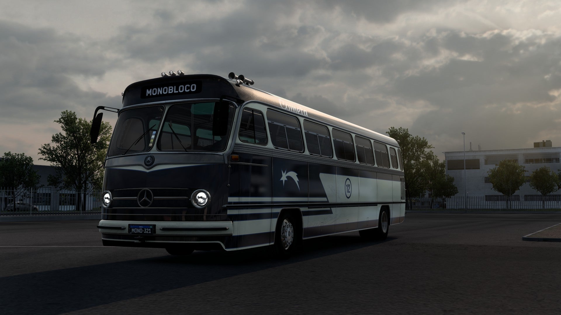 ETS2 Mod Bus Monoblobo O-321 4x2 Mercedes-Benz