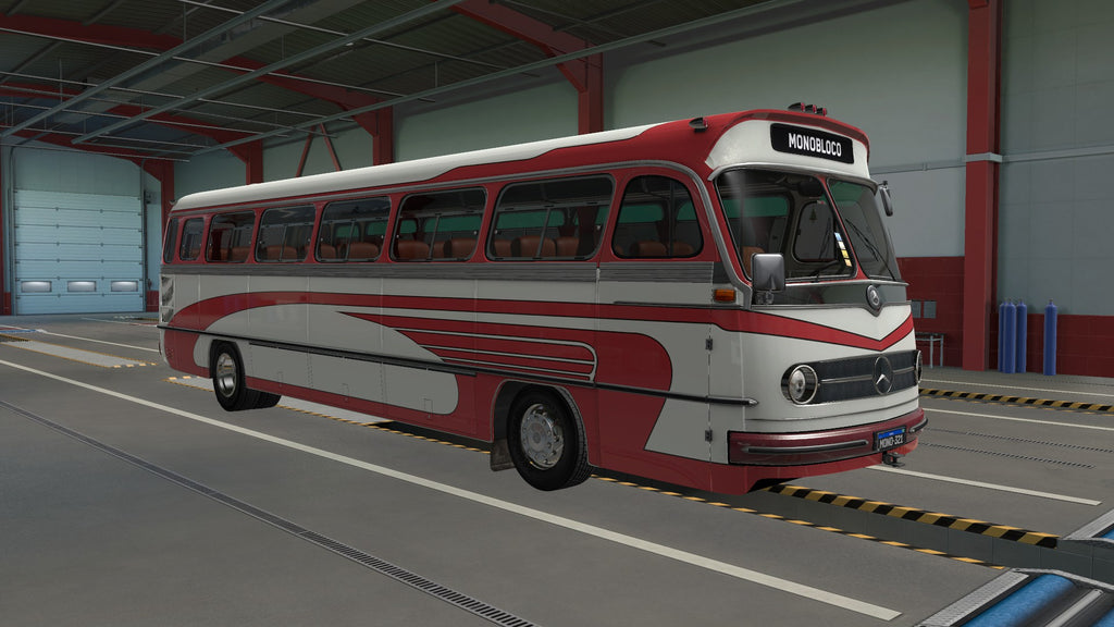ETS2 Mod Bus Monoblobo O-321 4x2 Mercedes-Benz