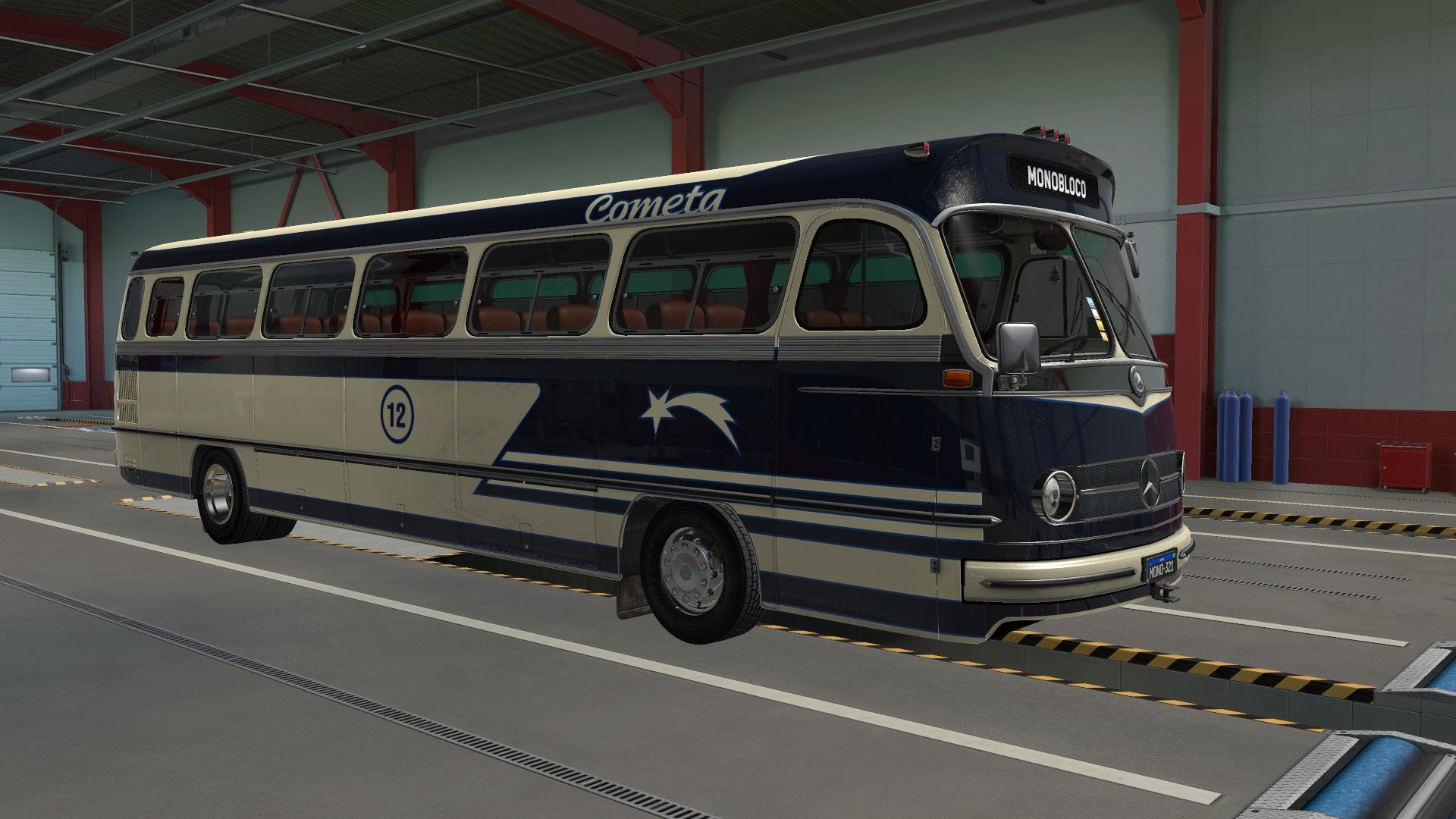 ETS2 Mod Bus Monoblobo O-321 4x2 Mercedes-Benz