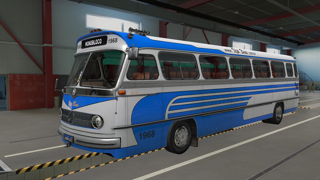 ETS2 Mod Bus Monoblobo O-321 4x2 Mercedes-Benz