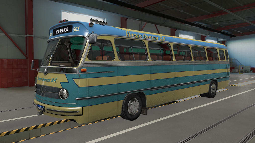 ETS2 Mod Bus Monoblobo O-321 4x2 Mercedes-Benz