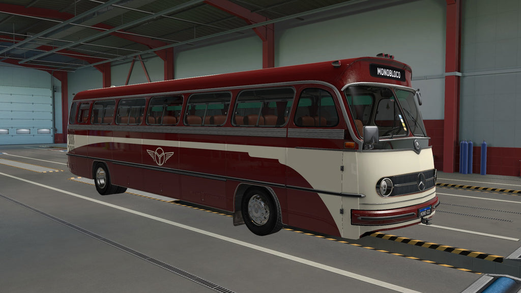 ETS2 Mod Bus Monoblobo O-321 4x2 Mercedes-Benz
