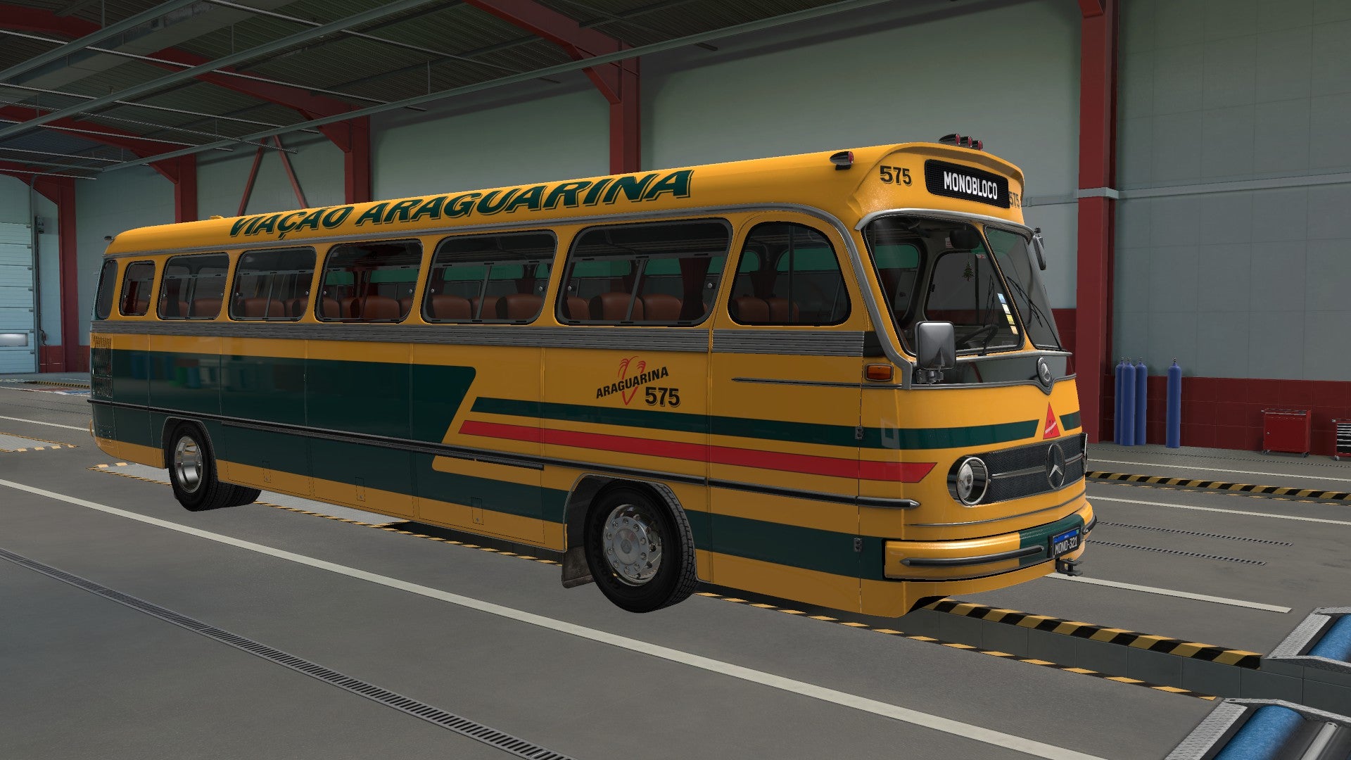 ETS2 Mod Bus Monoblobo O-321 4x2 Mercedes-Benz