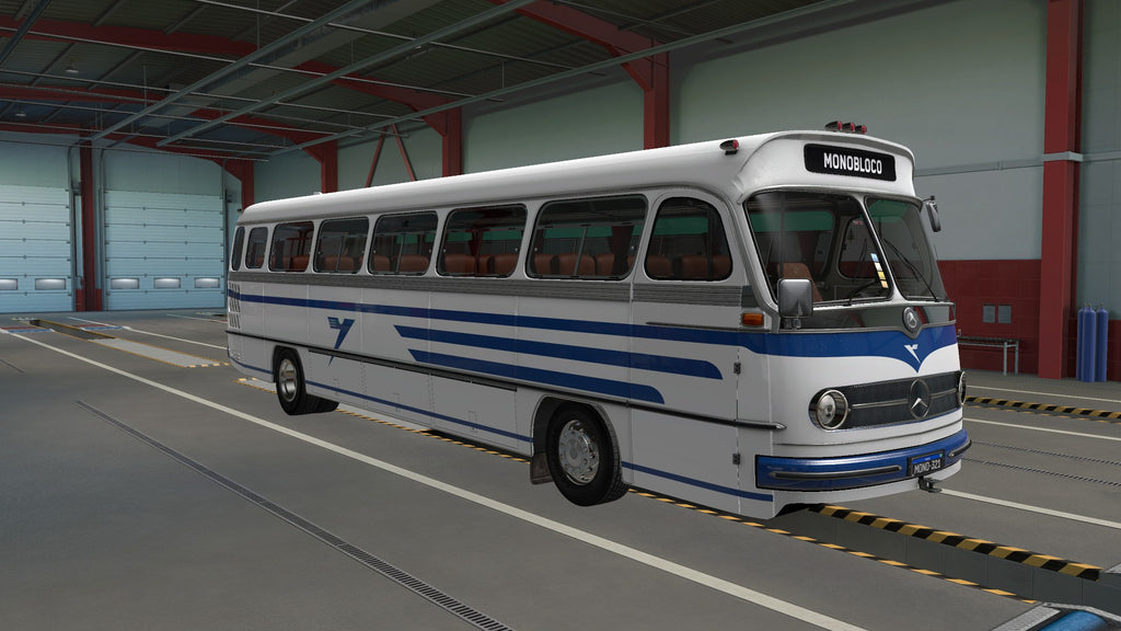 ETS2 Mod Bus Monoblobo O-321 4x2 Mercedes-Benz