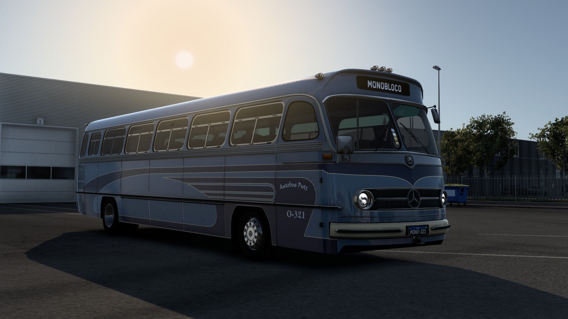 ETS2 Mod Bus Monoblobo O-321 4x2 Mercedes-Benz