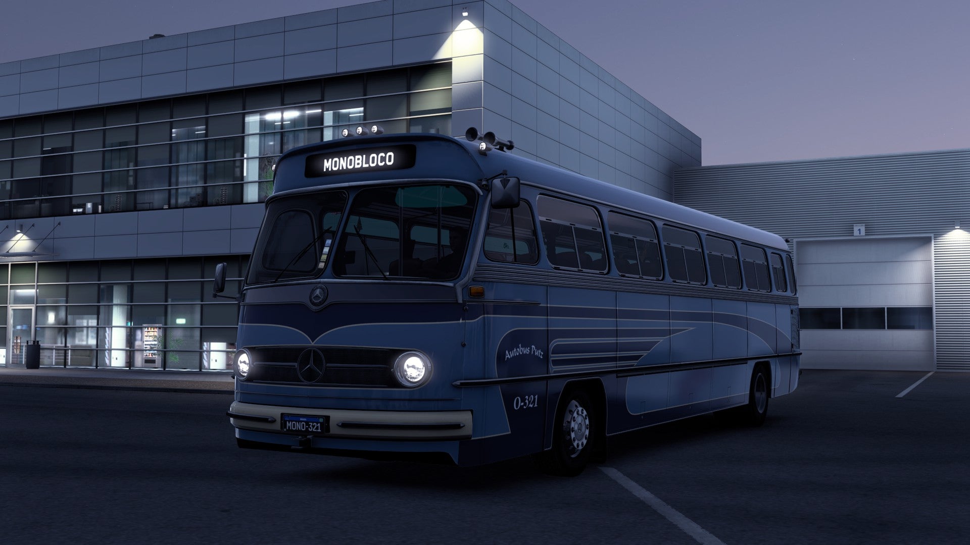 ETS2 Mod Bus Monoblobo O-321 4x2 Mercedes-Benz