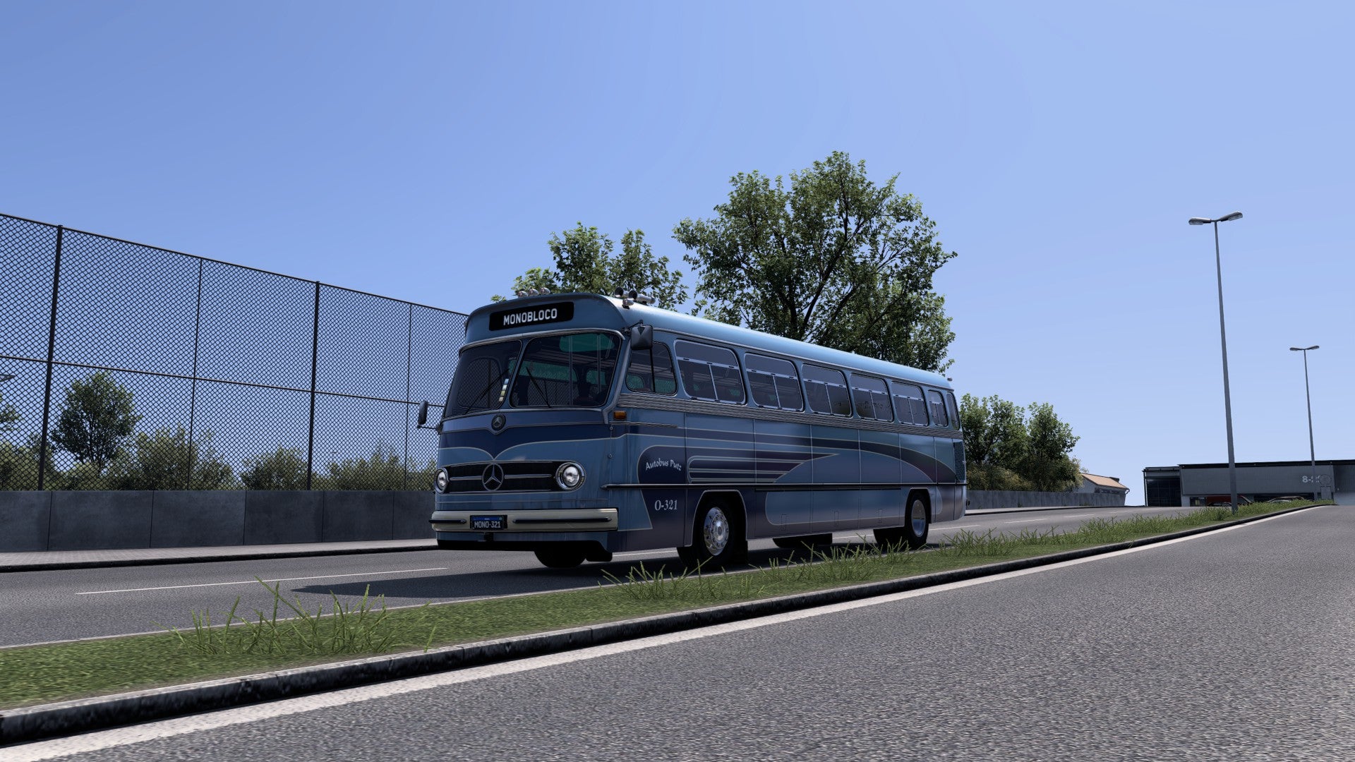 ETS2 Mod Bus Monoblobo O-321 4x2 Mercedes-Benz