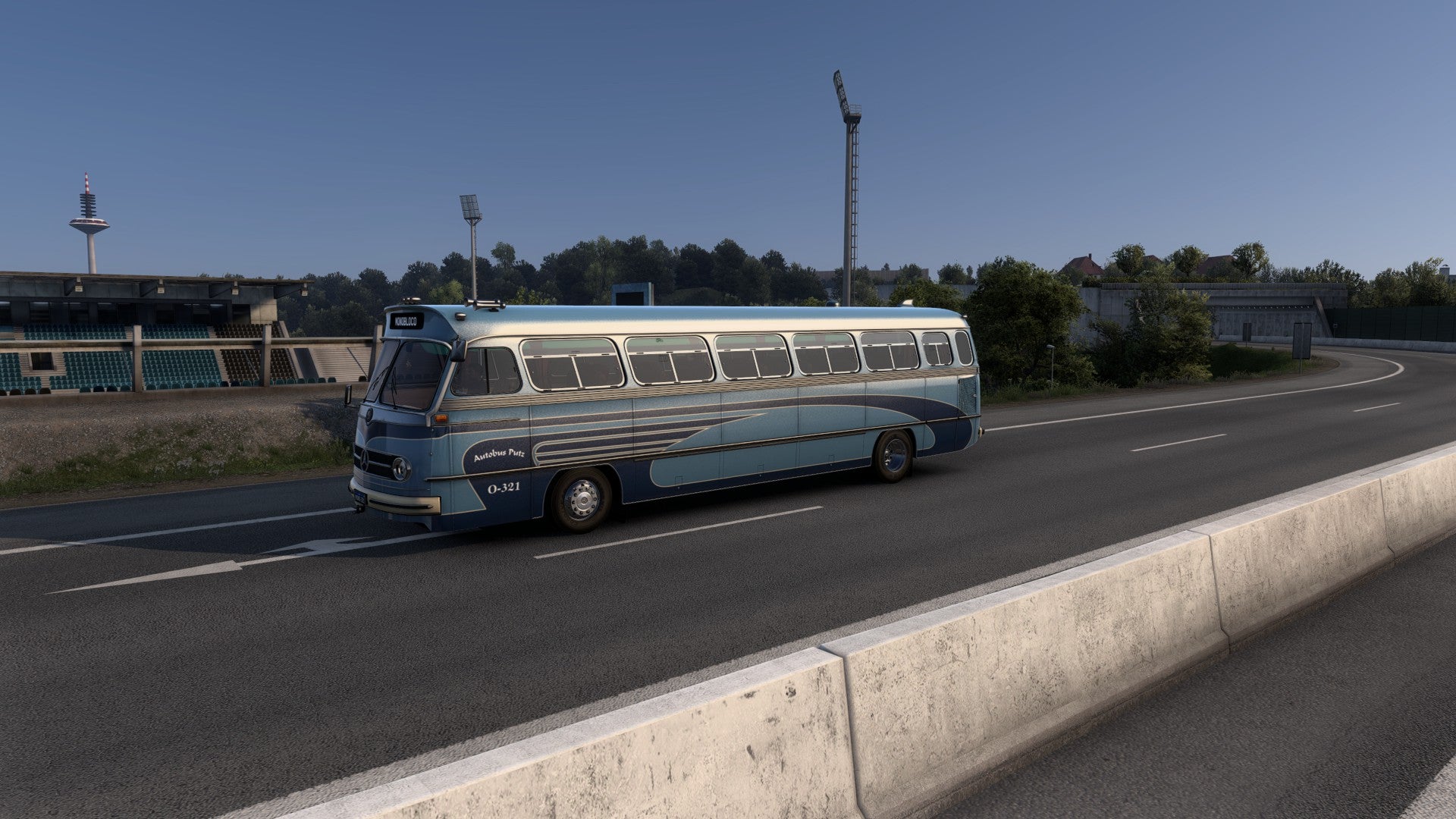ETS2 Mod Bus Monoblobo O-321 4x2 Mercedes-Benz