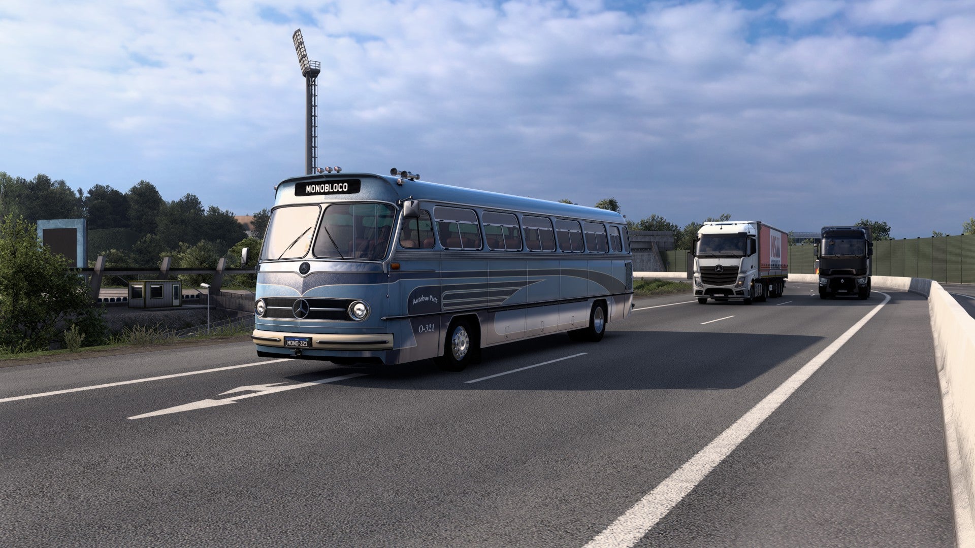 ETS2 Mod Bus Monoblobo O-321 4x2 Mercedes-Benz