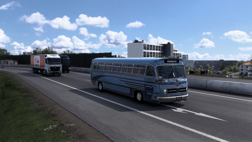 ETS2 Mod Bus Monoblobo O-321 4x2 Mercedes-Benz