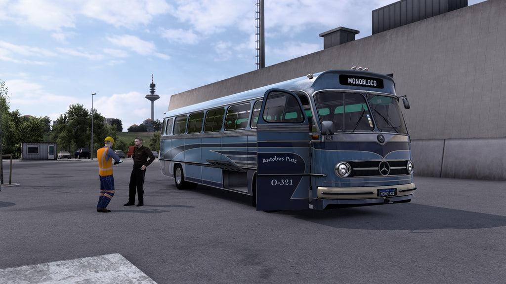 ETS2 Mod Bus Monoblobo O-321 4x2 Mercedes-Benz