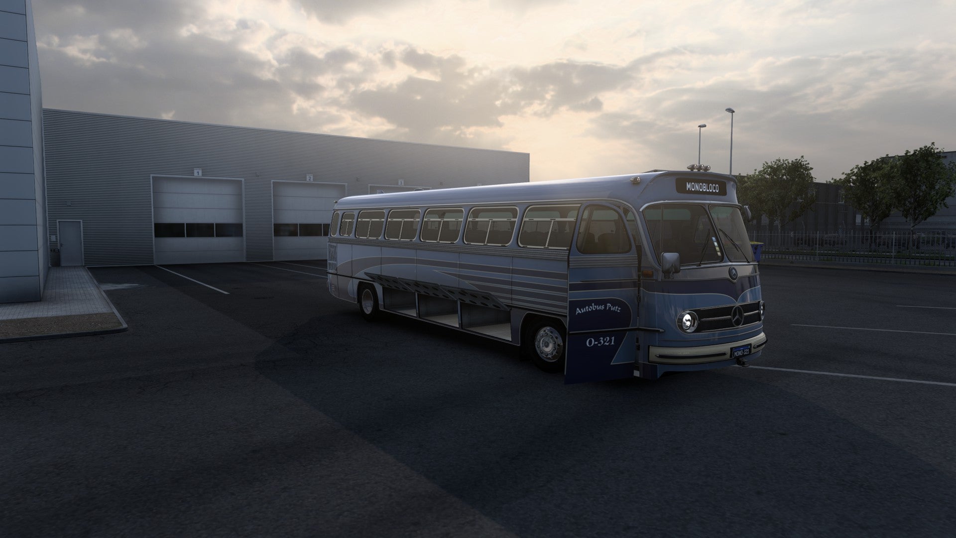 ETS2 Mod Bus Monoblobo O-321 4x2 Mercedes-Benz