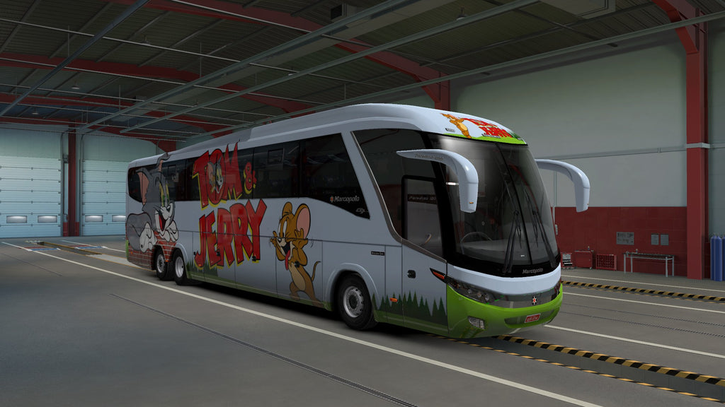 ETS2 Mod DLC para o G7 Mercedes-Benz Facelift 6x2