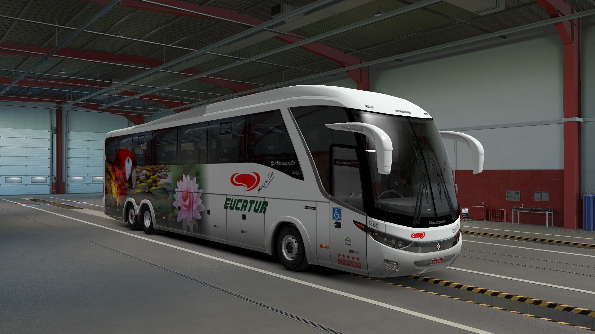 ETS2 Mod Bus G7 Scania Facelift 6x2 Premium 