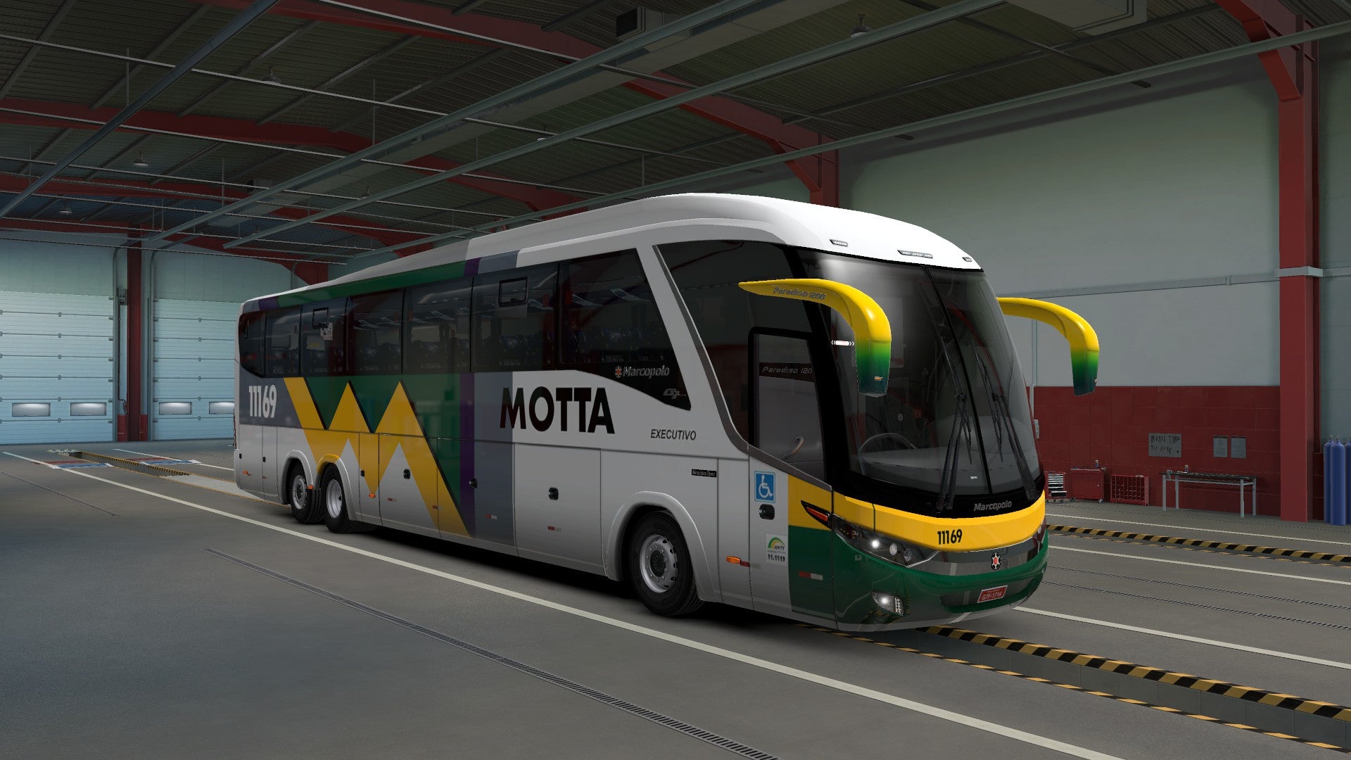 ETS2 Mod Bus G7 Volvo Facelift 6x2 Executivo