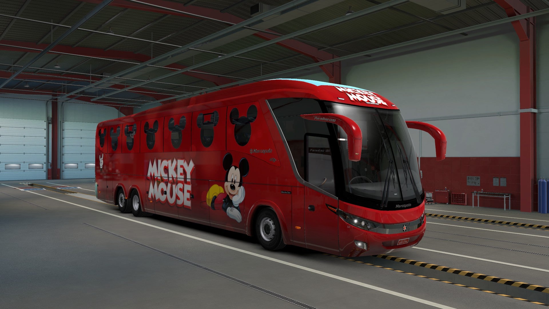 ETS2 Mod DLC para o G7 Mercedes-Benz Facelift 6x2