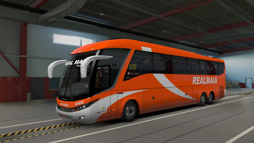 ETS2 Mod Bus G7 Volvo Facelift 6x2 Executivo