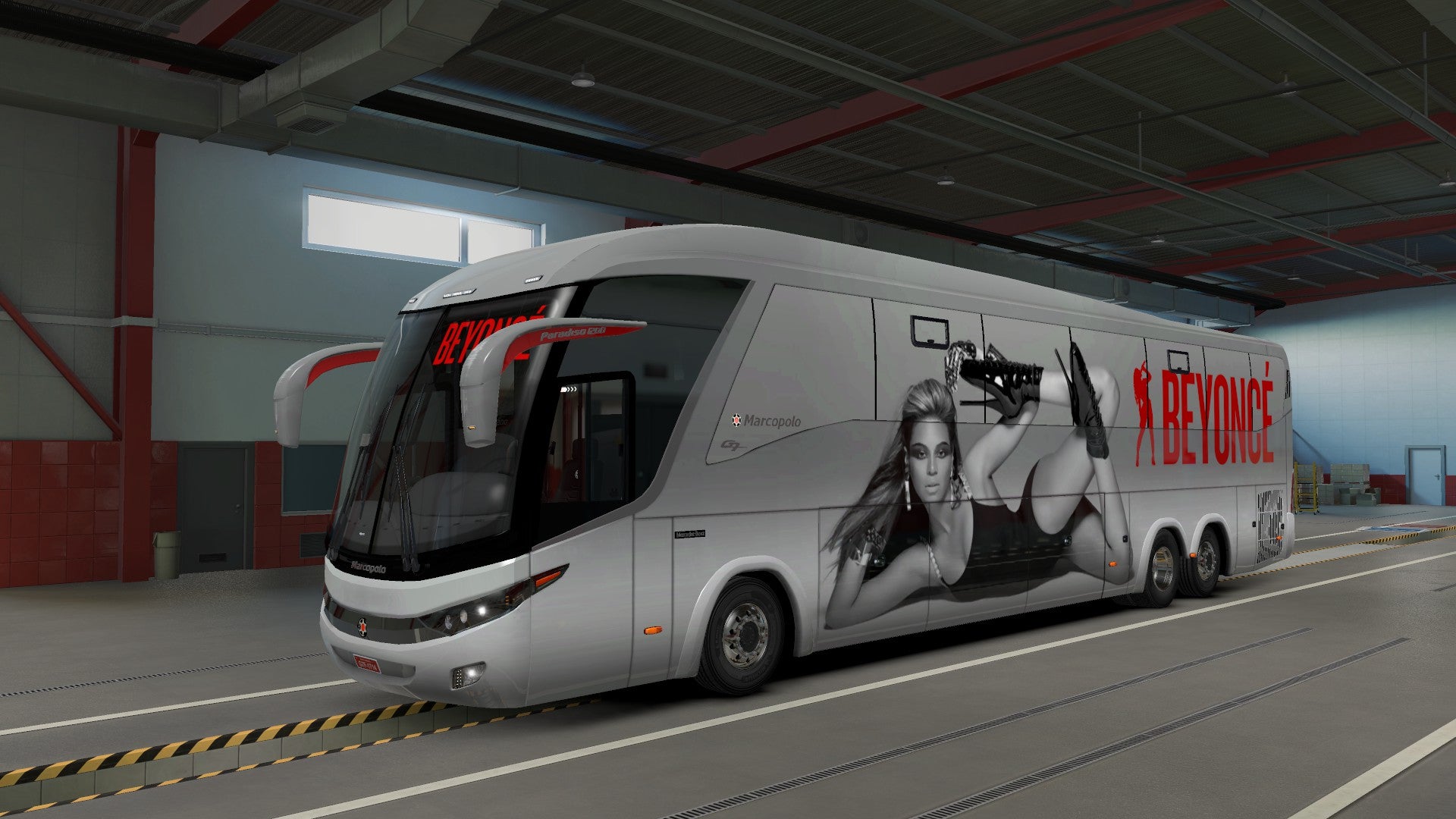 ETS2 Mod DLC para o G7 Mercedes-Benz Facelift 6x2