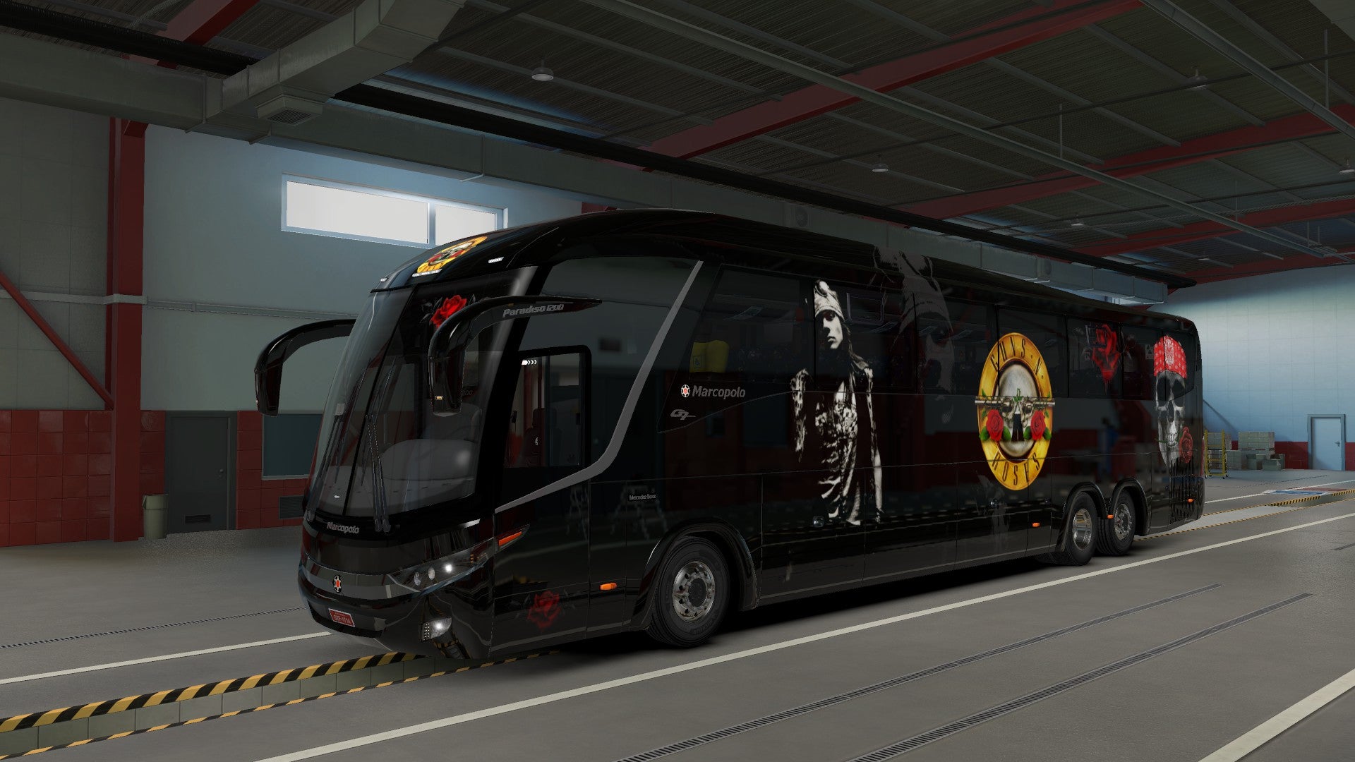 ETS2 Mod DLC para o G7 Mercedes-Benz Facelift 6x2