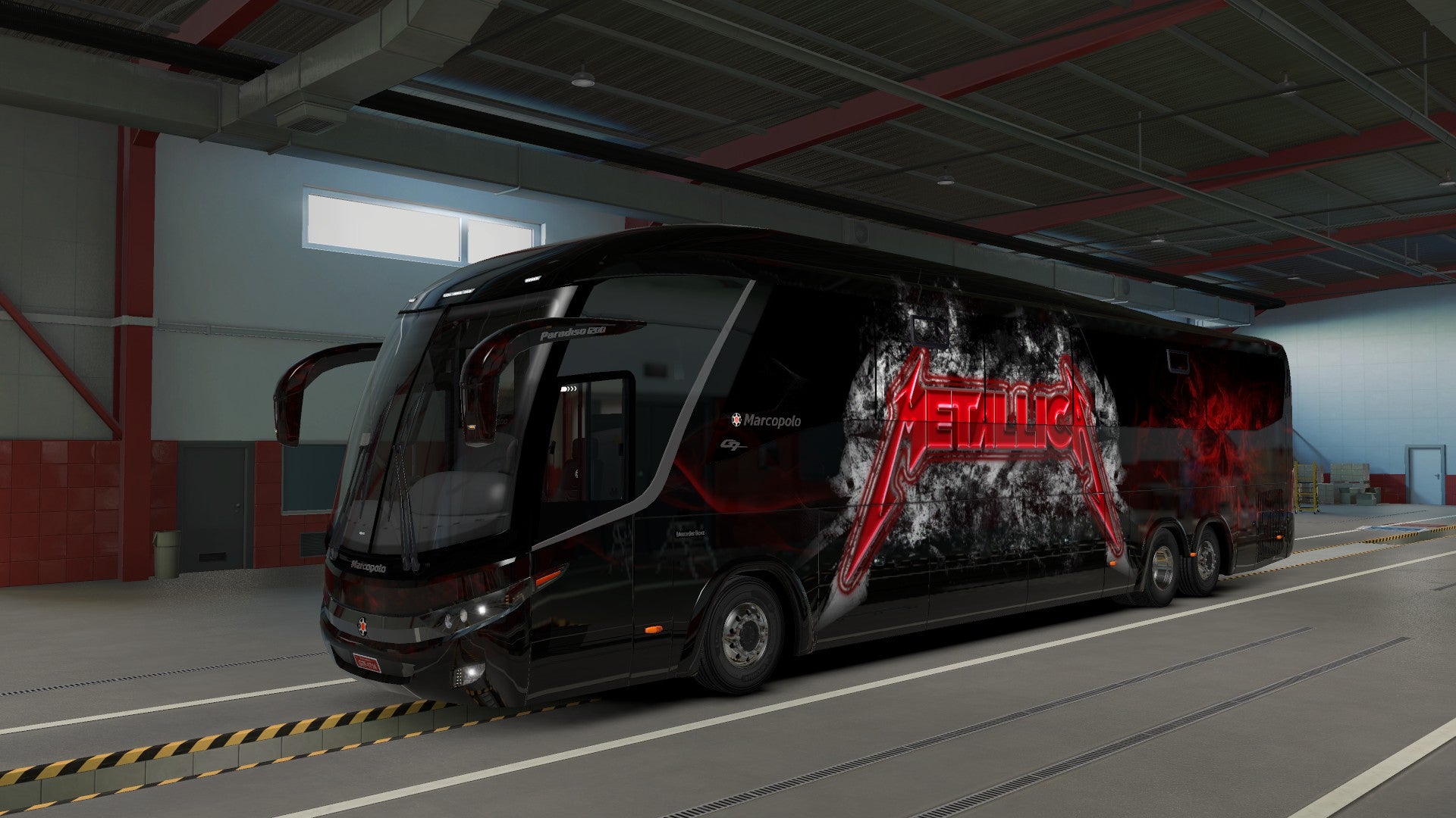 ETS2 Mod DLC para o G7 Mercedes-Benz Facelift 6x2