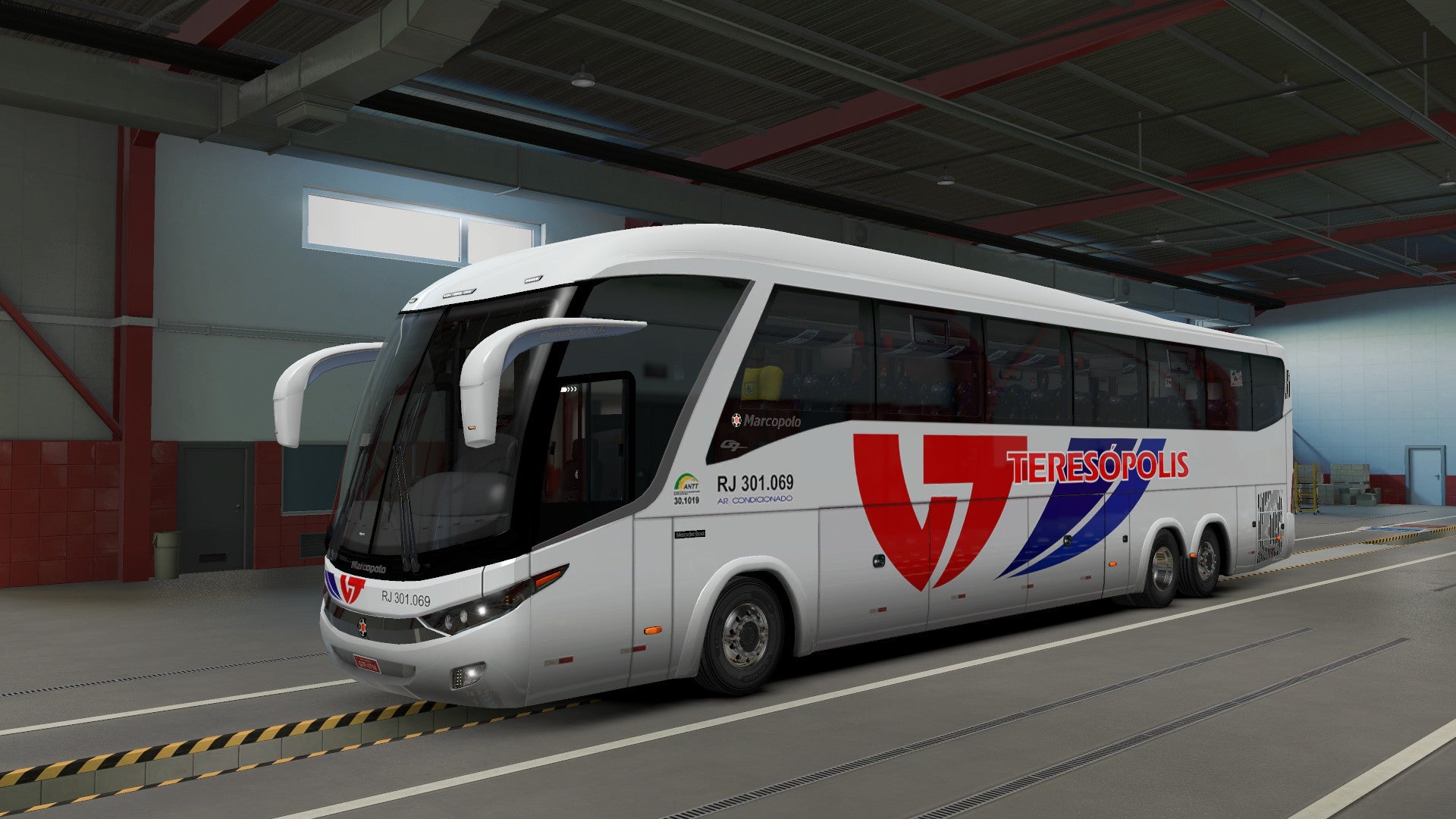 ETS2 Mod Bus G7 Scania Facelift 6x2 Premium 