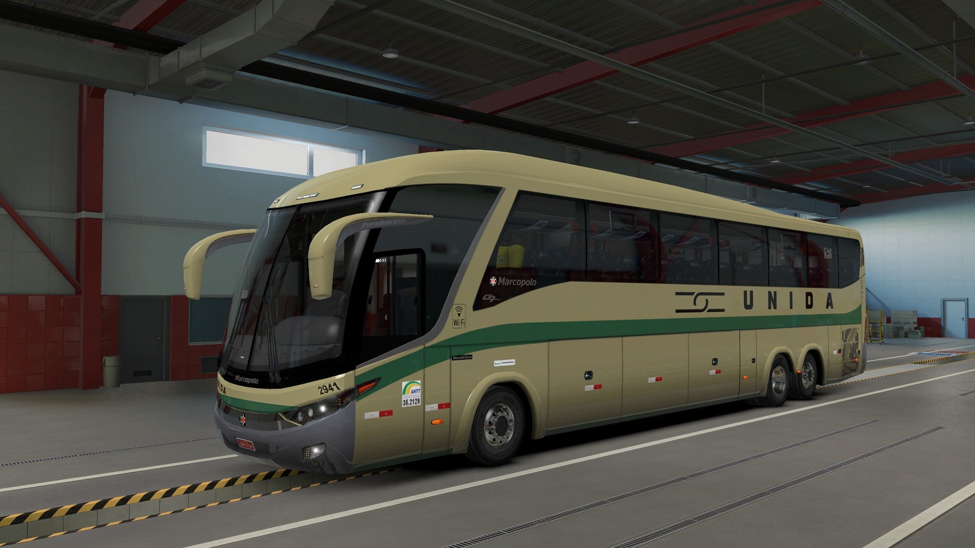ETS2 Mod DLC para o G7 Mercedes-Benz Facelift 6x2