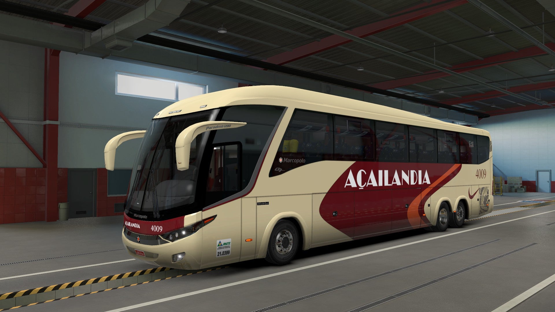 ETS2 Mod Bus G7 Volvo Facelift 6x2 Executivo