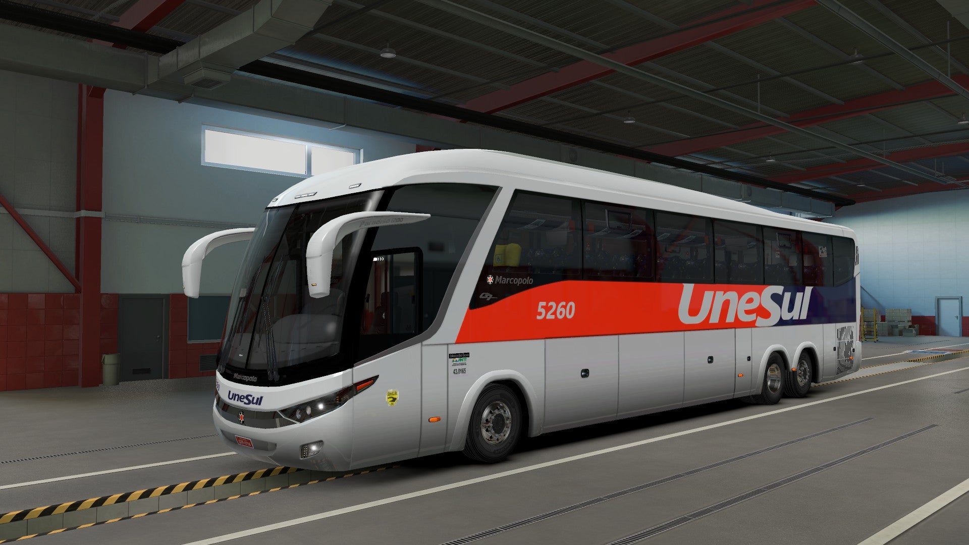 ETS2 Mod DLC para o G7 Mercedes-Benz Facelift 6x2