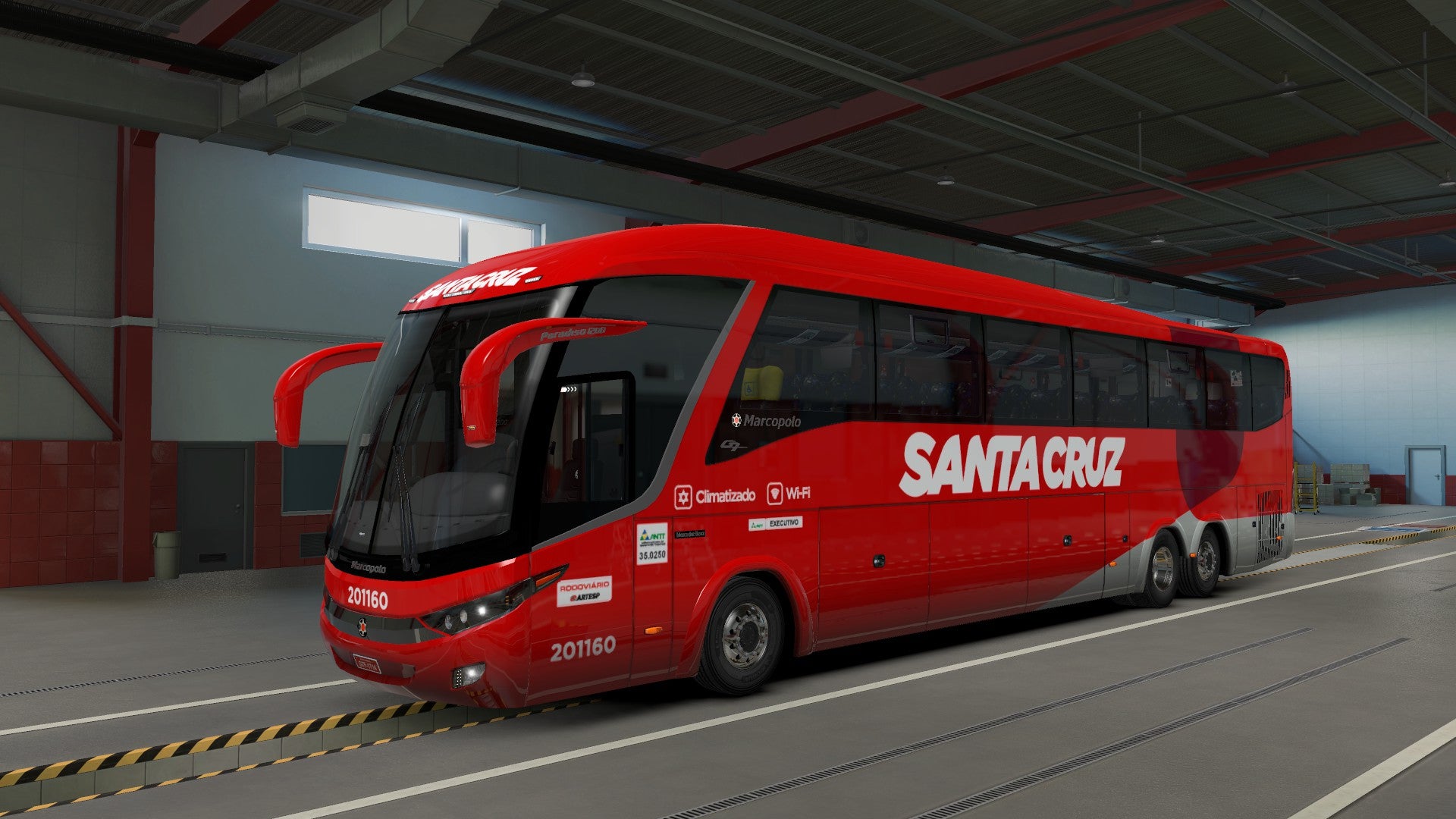 ETS2 Mod Bus G7 Mercedes-Benz Facelift 6x2 Executivo