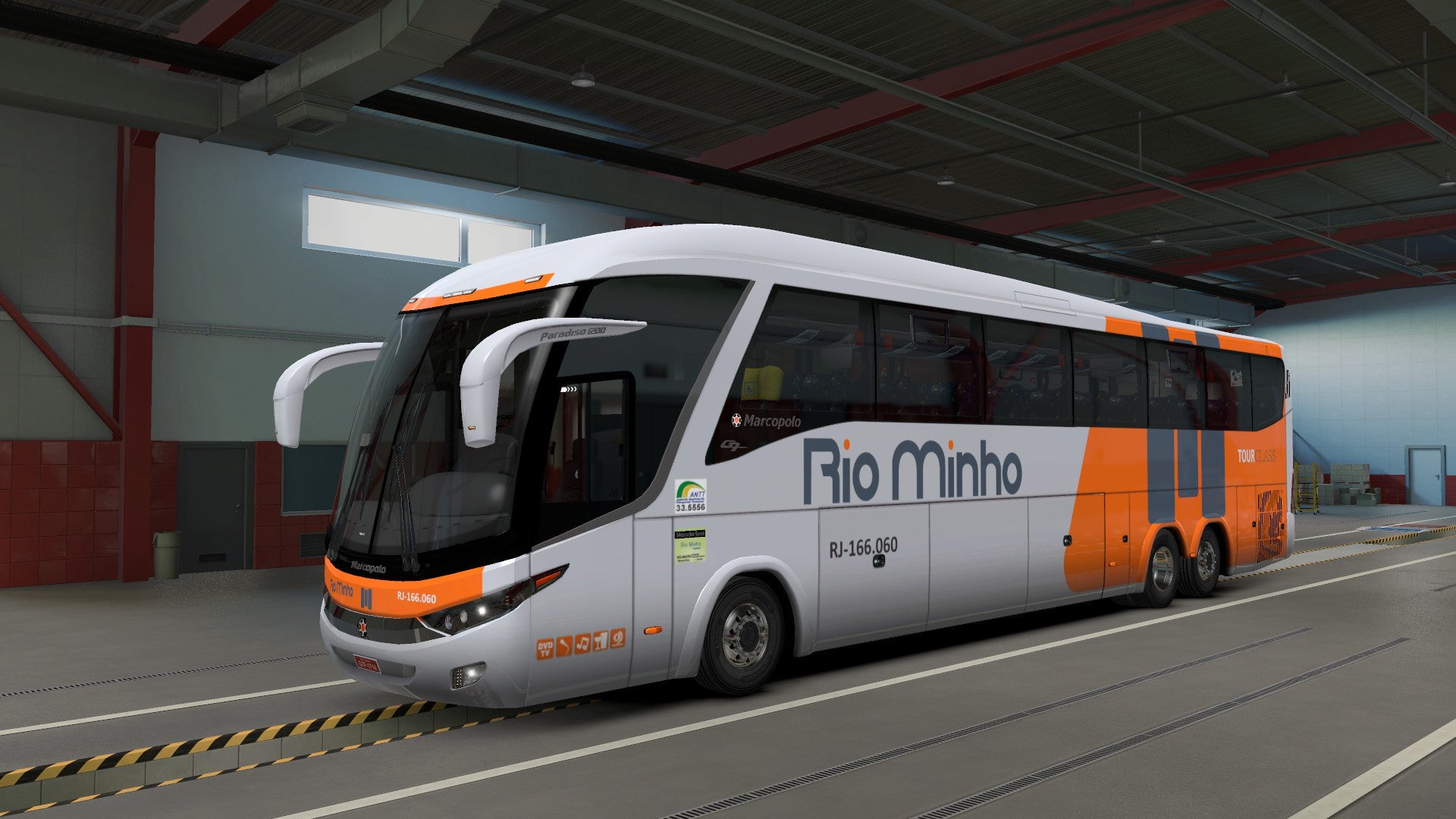 ETS2 Mod Bus G7 Scania Facelift 6x2 Premium 