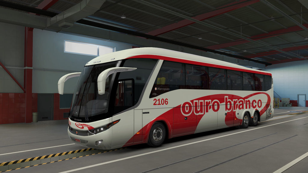 ETS2 Mod Bus G7 Volvo Facelift 6x2 Executivo