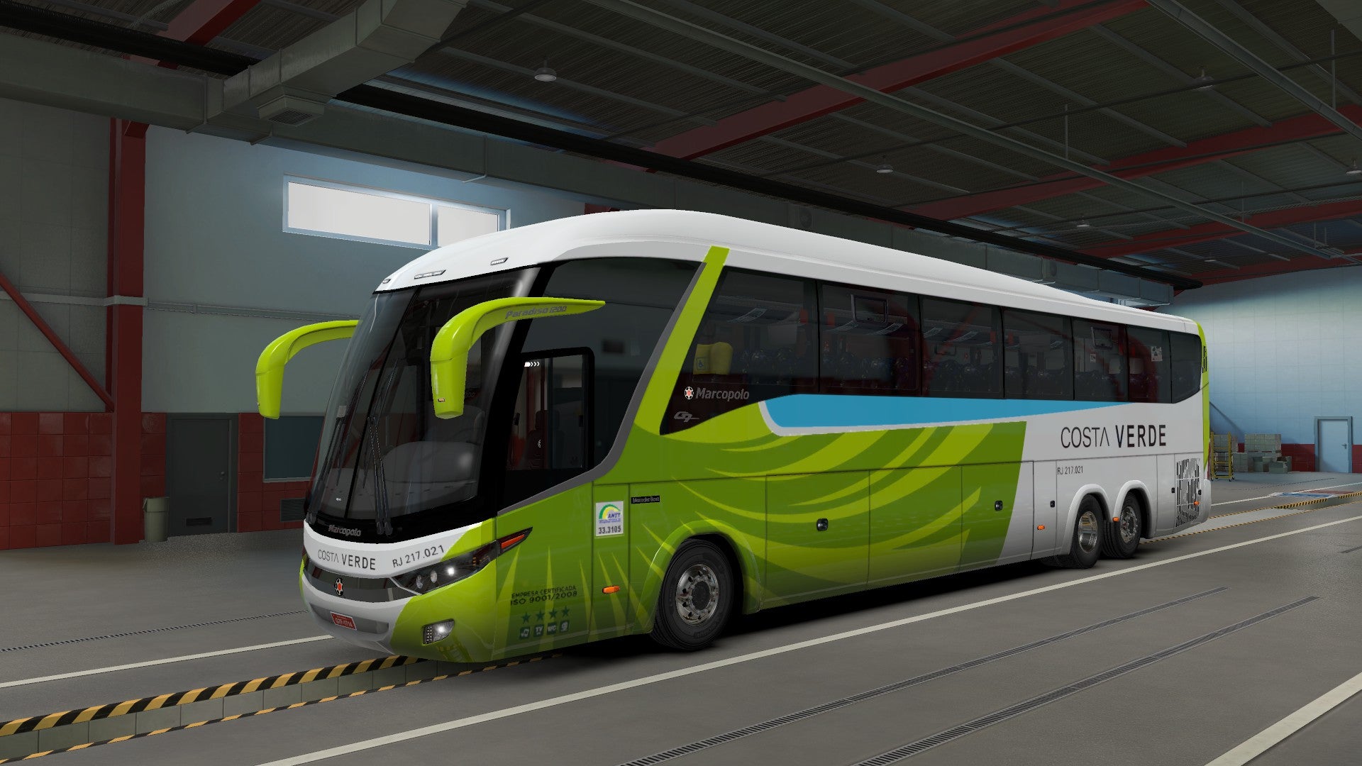ETS2 Mod DLC para o G7 Mercedes-Benz Facelift 6x2