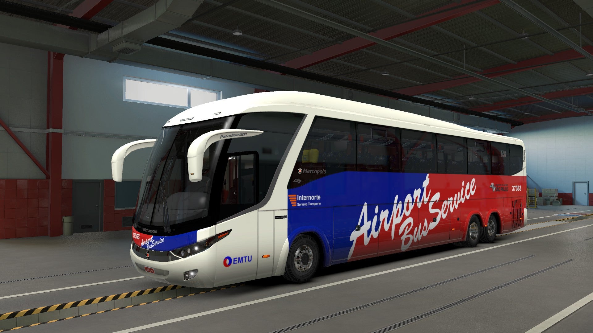 ETS2 Mod Bus G7 Scania Facelift 6x2 Premium 