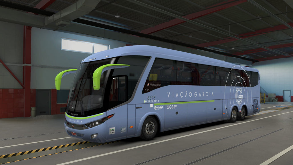 ETS2 Mod Bus G7 Volvo Facelift 6x2 Executivo