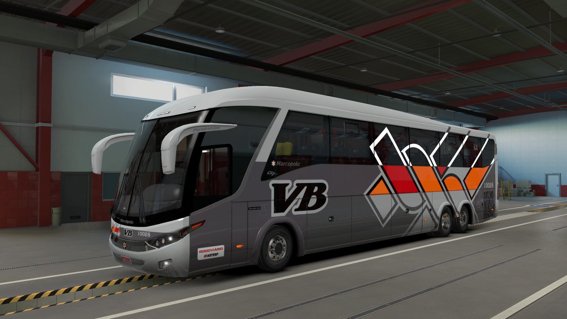 ETS2 Mod Bus G7 Volvo Facelift 6x2 Executivo