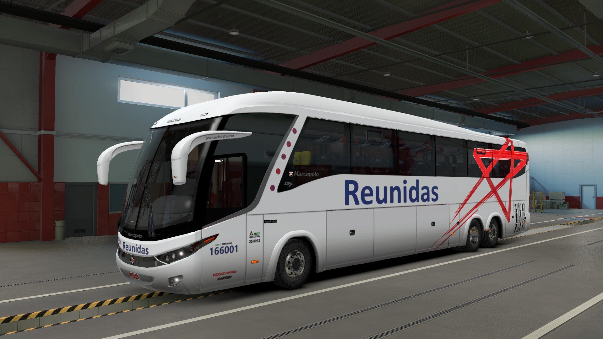 ETS2 Mod Bus G7 Scania Facelift 6x2 Premium 