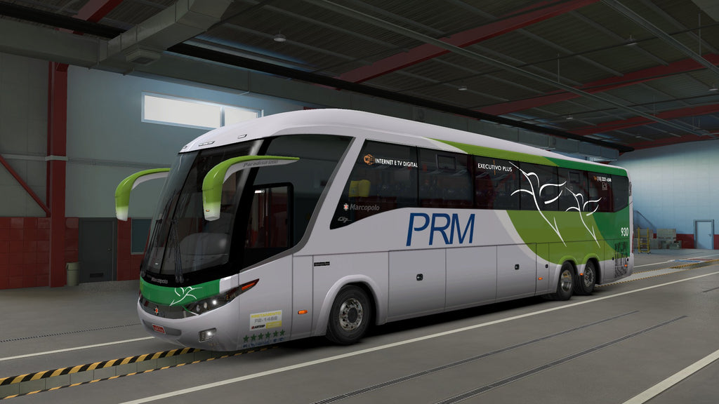 ETS2 Mod Bus G7 Volvo Facelift 6x2 Executivo